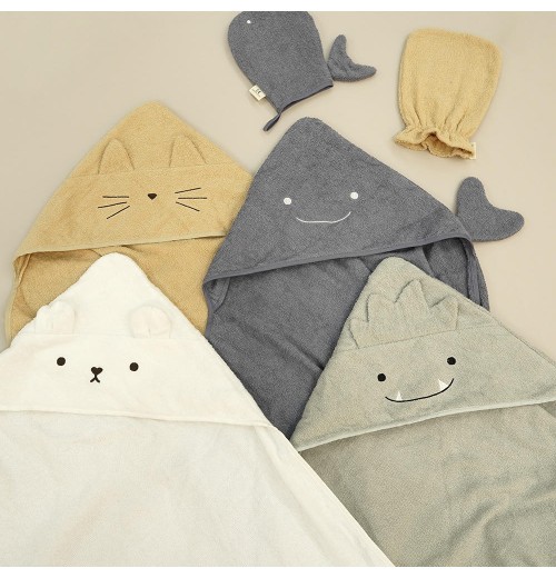 Manufacturer Customizable Set Of 4 Organic Cotton Baby Bathrobe Cartoon Swaddle Baby Bath Towel Set Baby Hooded Towel Manufacturer Customizable Set Of 4 Organic Cotton Baby Bathrobe Cartoon Swaddle Baby Bath Towel Set Baby Hooded Towel